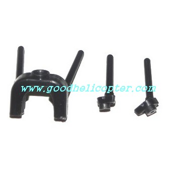 mjx-t-series-t04-t604 helicopter parts fixed set for tail decoration set and tail support pipe - Click Image to Close